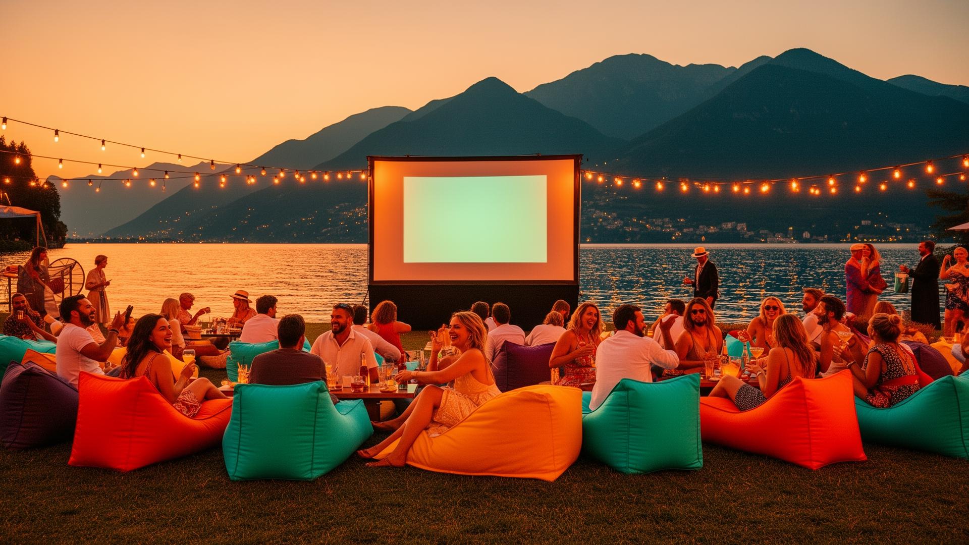Serata sul lago
